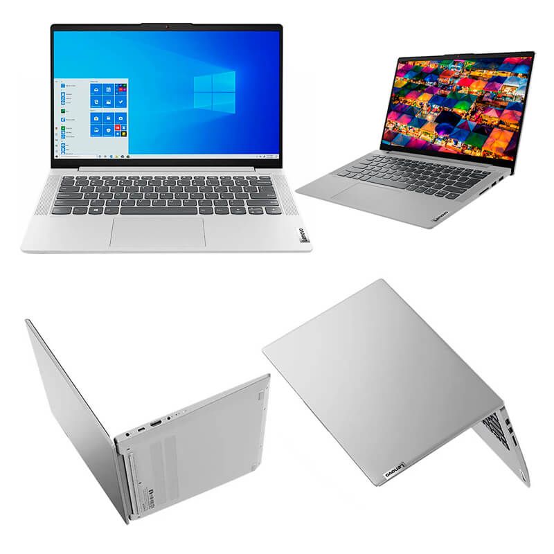 Notebook Lenovo Ideapad 5, 14" FHD, Procesador AMD Ryzen 5, Memoria RAM 8GB DDR4, Disco duro 256GB SSD M.2